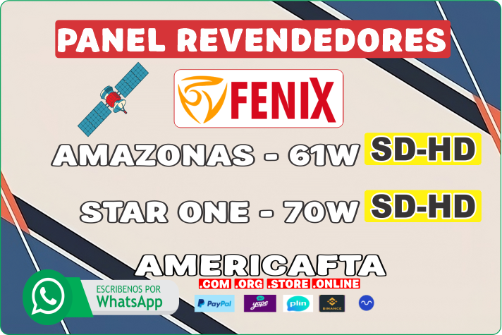 AMERICAFTA.COM - SERVICIO IKS PRIVADO  PANEL PARA REVENDEDORES